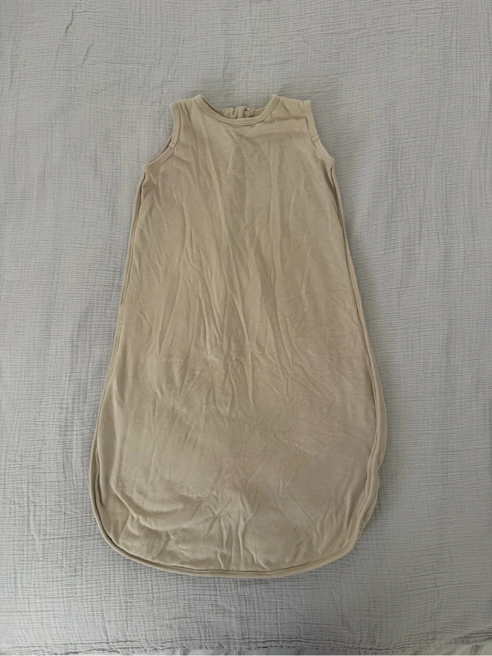 Beige Quilted Baby Sleep Sack - Neutral
